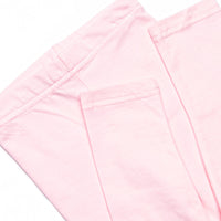 Poised Petal Bows Applique Sweatshirt Legging Set, Pink