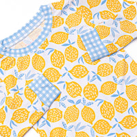 Lakeside Lemonade Bamboo Pajama Set, Yellow