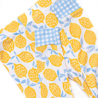 Lakeside Lemonade Bamboo Pajama Set, Yellow