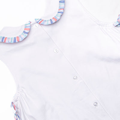 Sail On, Sailor Applique Bloomer Set, Blue