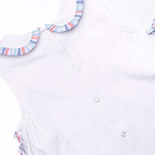 Sail On, Sailor Applique Bloomer Set, Blue