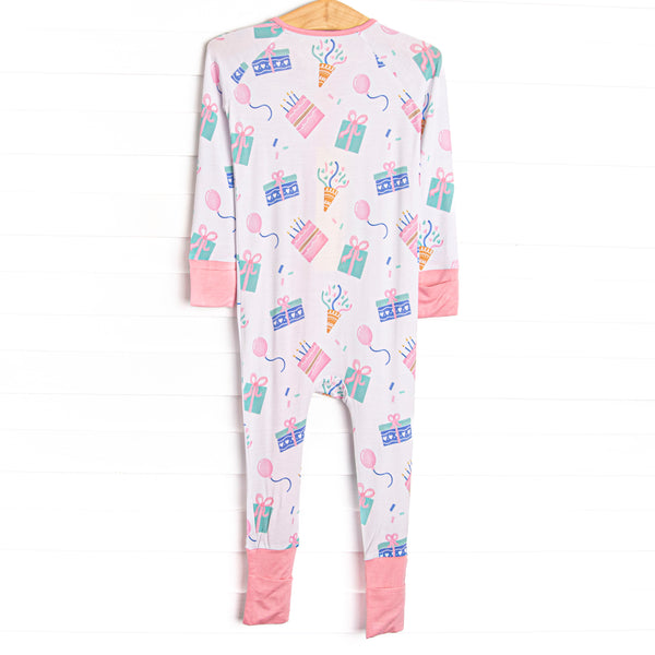 Party Favor Fun Bamboo Zippy Pajama, Pink