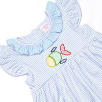 Fintastic Friend Applique Dress, Blue