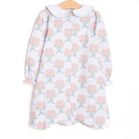 Wrapped in Roses Dress, Pink