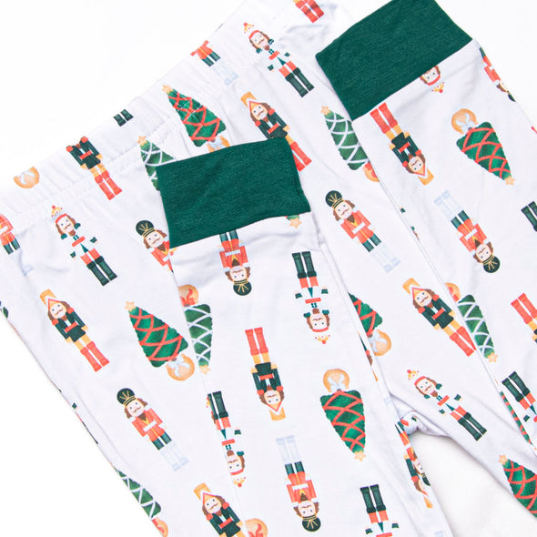 Toy Soldier Bamboo Pajama Set, Green
