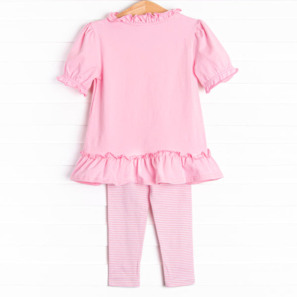 Prepped and Polished Legging Set, Pink
