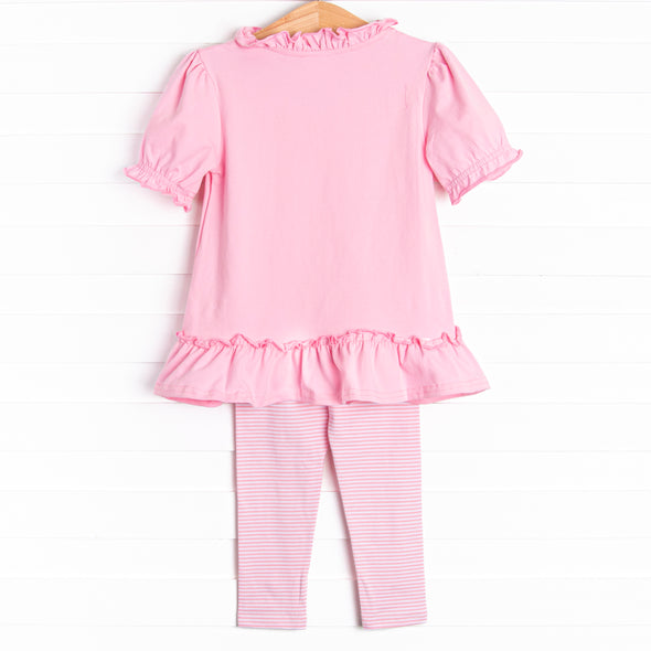 Prepped and Polished Legging Set, Pink