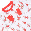 Prank Time Pal Bamboo Pajama Set, Red