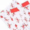 Prank Time Pal Bamboo Pajama Set, Red