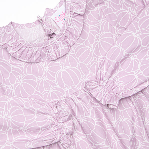 Proper Pumpkins Dress, Purple