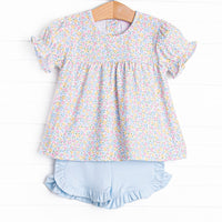 Kaleidoscope of Colors Short Set, Yellow