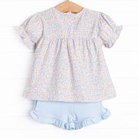 Kaleidoscope of Colors Short Set, Yellow