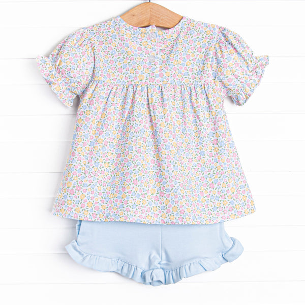 Kaleidoscope of Colors Short Set, Yellow