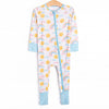 Mornin' Sunshine Bamboo Zippy Pajama, Blue