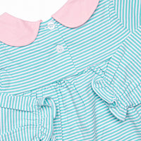 Olivia Legging Set, Pink and Mint Stripe