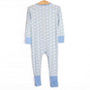 Clear Lake Catch Bamboo Zippy Pajama, Blue