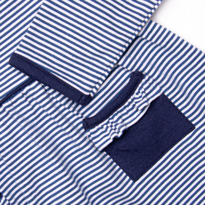 Lexie Legging Set, Navy Stripe