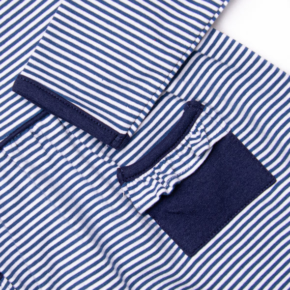 Lexie Legging Set, Navy Stripe