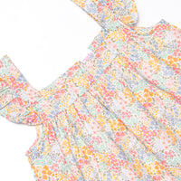 Island Blooms Muslin Short Set, Green