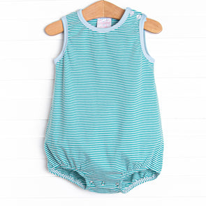 Georgie Bubble, Teal Stripe