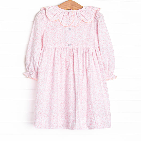 Tannenbaum Treasures Smocked Dress, Pink