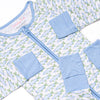 Clear Lake Catch Bamboo Zippy Pajama, Blue