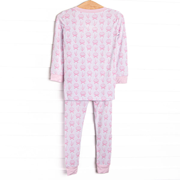 Tidal Treasures Bamboo Pajama Set, Pink