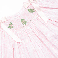Tannenbaum Treasures Smocked Legging Set, Pink