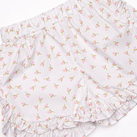 Rosey Rosebuds Short Set, Pink