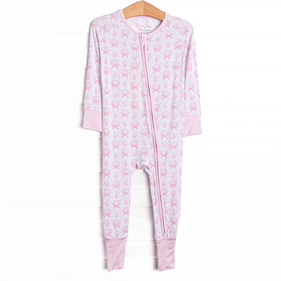 Tidal Treasures Bamboo Zippy Pajama, Pink