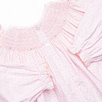 Tannenbaum Treasures Smocked Legging Set, Pink