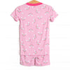Rainy Day Rays Bamboo Pajama Short Set, Pink
