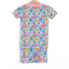 Groovy Garden Bamboo Pajama Short Set, Pink