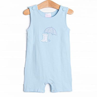 Rain, Rain Go Away Applique Jon Jon, Blue