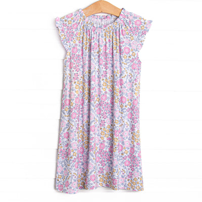 Ready, Set, Grow Bamboo Night Gown, Pink
