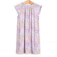 Ready, Set, Grow Bamboo Night Gown, Pink