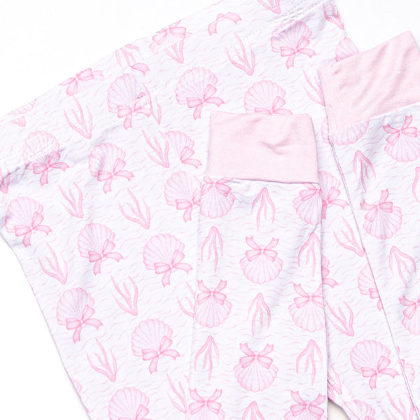 Tidal Treasures Bamboo Pajama Set, Pink