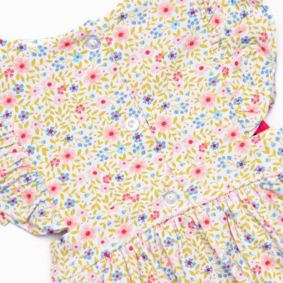 Fuchsia Florals Bubble, Pink