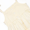Fun Friends Smocked Ruffle Bubble, Yellow Seersucker