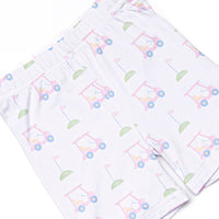 Country Club Cruisin' Bamboo Pajama Short Set, Pink