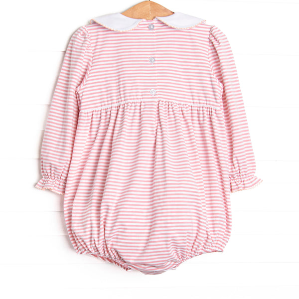 Blush and Blessings Smocked Bubble, Pink
