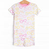 Sunny Day Shades Bamboo Pajama Short Set, Pink