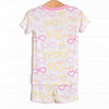 Sunny Day Shades Bamboo Pajama Short Set, Pink