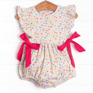 Fuchsia Florals Bubble, Pink