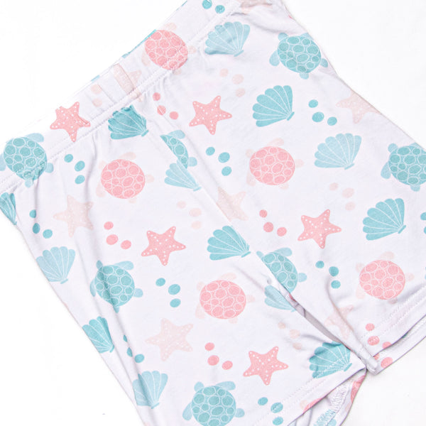 Turtle Tide Bamboo Pajama Short Set, Pink