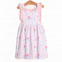 Ocean Floor Friends Dress, Pink