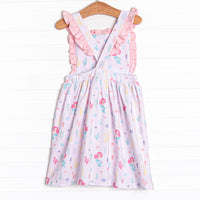 Ocean Floor Friends Dress, Pink