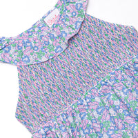 Feeling Free Smocked Dress, Purple