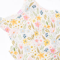 Flower Fields Muslin Short Set, Pink