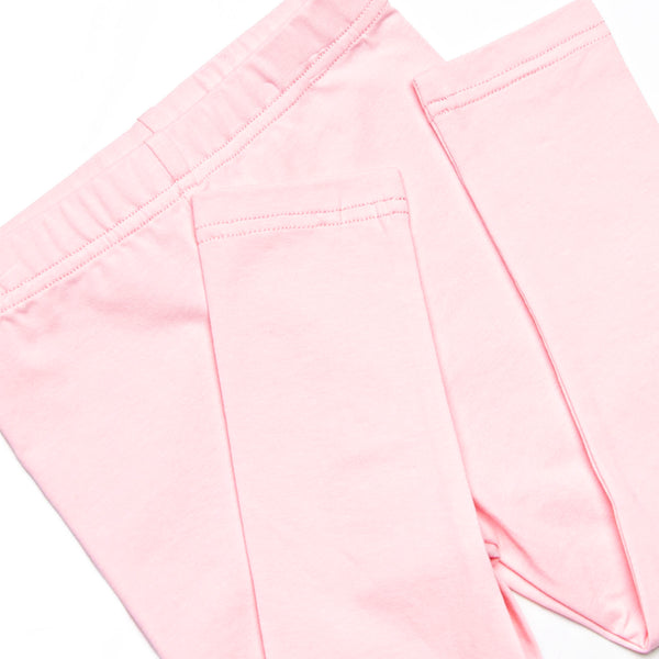 Holiday Ballet Embroidered Legging Set, Pink